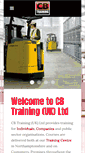 Mobile Screenshot of forklifttrainingonline.co.uk